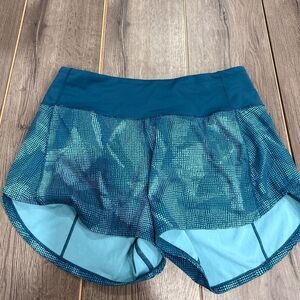 Lululemon High Rise Speed Up Short 4”